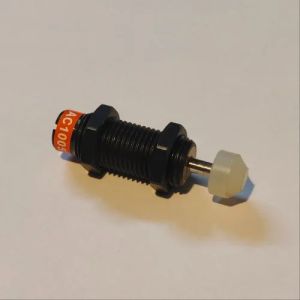 Mild Steel AC105FS Industrial Shock Absorber, Color : Black