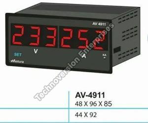 Combined 1 Phase Volt / AMP Meter