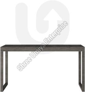 Desk With Metal Stand