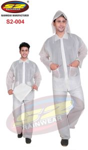 Trans PVC Raincoat