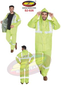 Unisex Xl Construction Labour Raincoat