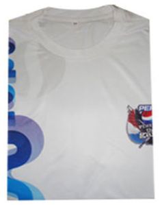 Printed Polyester White Promotional T Shirts Xl, Gender : Unisex