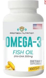 Protech Nutrition Omega 3 Fish Oil for Supports Cardiovascular