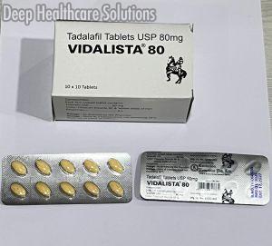 Vidalista 80 Mg Black Tablets