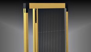 Polyester Pleated Window Screens, Color : White