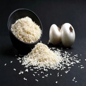 Dehydrated White Onion Chopped, Packaging Type : Plastic Packets