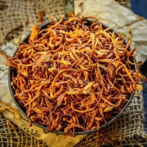 Fresh Fried Onion, Color : Golden Brown, Quality Available : A Grade