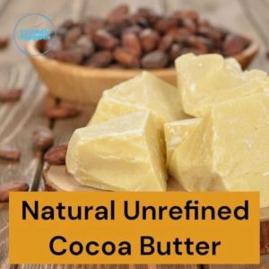 Natural Unrefined African Cocoa Butter for Skin Moisturizer