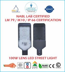 100 Watt LED Street Light With Lens