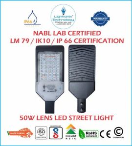 50 Watt LED Street Light With Lens