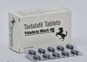Vidalista Black 80 Mg Tablets
