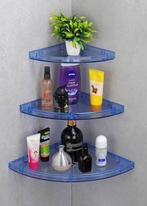 Acrylic Corner Shelves