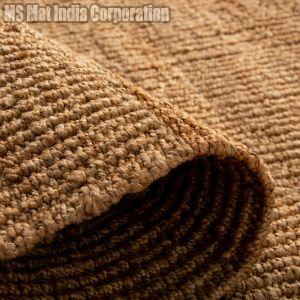 Modern Brown Jute Rug