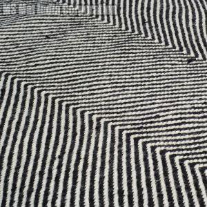 Woolen Rectangular Home Flat Weave Rug