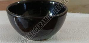 Black Ceramic Small Bowl