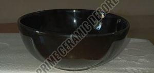 Black Ceramic Big Bowl