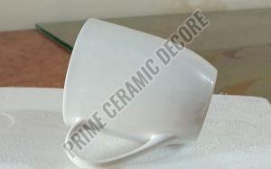 White Diamond Ceramic Milk Mug