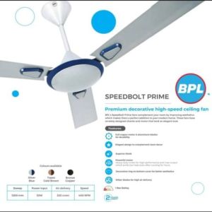 1200 Mm Bpl Speed Bolt Prime Ceiling Fan
