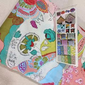 designed printed cotton fabric