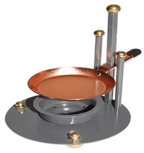 Traditional Copper & Metal Ritual Burner for Ideal Puja