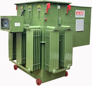 Pec Automatic Servo Voltage Stabilizer Rolling Contact For Industrial