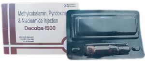 Methycobalmin Injection 1500, Color : Brown
