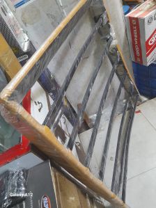 Stainless Steel Car Luggage Carrier, Color : Silver