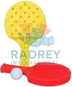 Plastic Table Tennis Racket, Color : Assorted, Length : Standard
