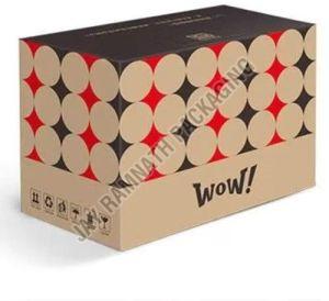 Brown 5 Ply Printed Corrugated Box for Packaging
