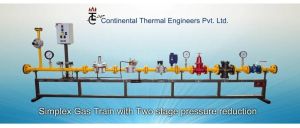 Simplex Gas Train with Two Stage Pressure Reduction