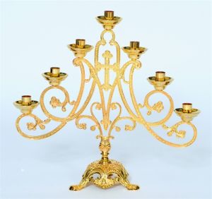 Ave Maria Seven Arm Candle Stand