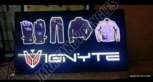 Acrylic Blackout LED Sign Boards