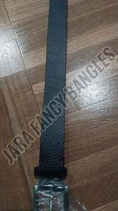 Black Men Leather Belt