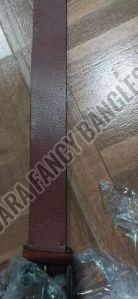 Brown Men Leather Belt