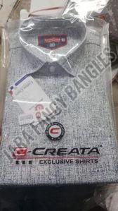 Plain Men Cotton Shirt