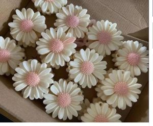 Soya Daisy Flower Candles