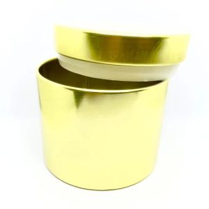 Round Tin Container