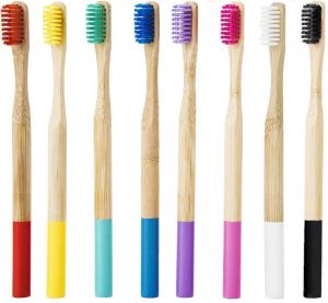Bamboo Round Handle Toothbrush