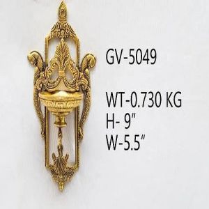 Antique Brass Wall Hanging Art