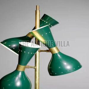 3 arms modern brass handcrafted floor lamp