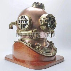 Deep Sea Copper Diving Helmet