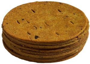 Roasted Methi Masala Bhakhri, Color : Golden Brown