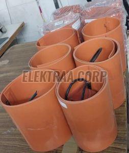 Flexible Silicon Rubber Pad Heater, Color : Black