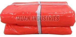 Plain Red PVC Truck Tarpaulin Standard, Technics : Machine Made