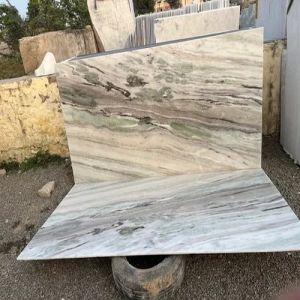 Polished Onyx White Marble Slab, Shape : Rectangle for Construction