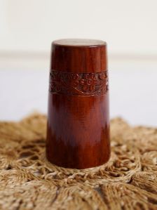 Set OF 6 Handcrafted Sheesham Wooden Glasses Set