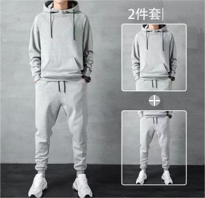 Polyester Mens Hoodie with Track Pant Set Xl & Xxl