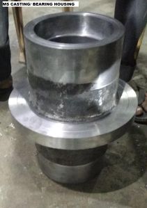 Smooth Finish Bearing Housing Mild Steel Casting, Color : Silver