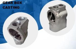Mild Steel Gear Box Housing Casting, Color : Silver