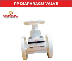 Flange End PP Diaphragm Valve